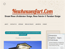 Tablet Screenshot of newhouseofart.com